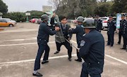 厉兵秣马，众志成城  ——校园安保防暴培训